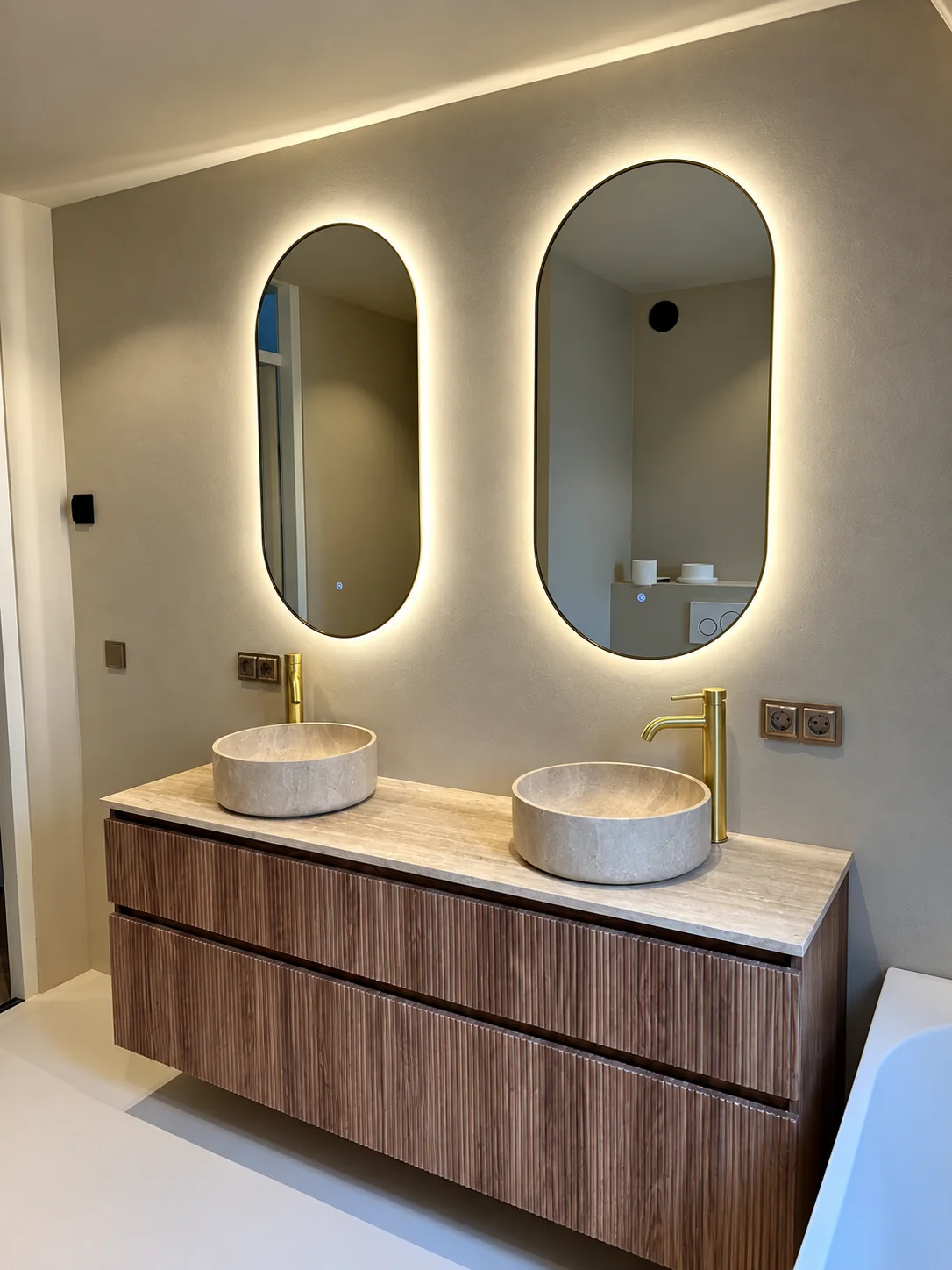 Badkamer met maatwerkstuc